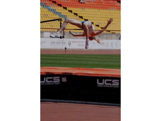     Личный рекорд в прыжках в высоту у псковички – 1.92 летом. Фото: личный архив Натальи Спиридоновой