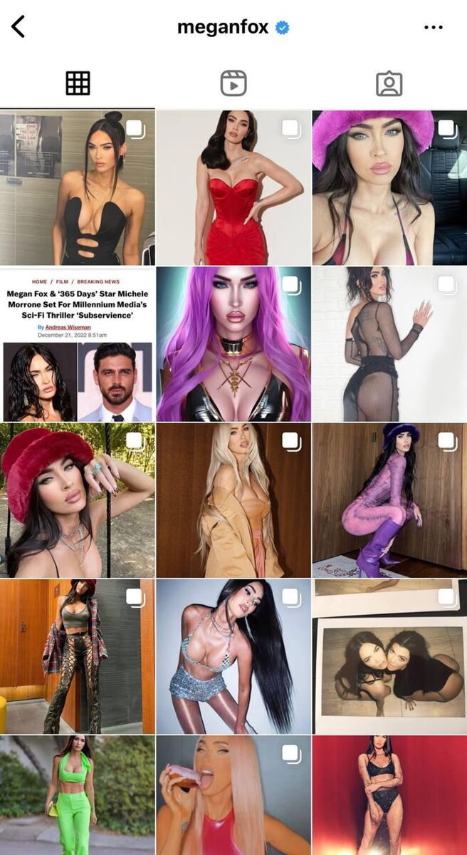    Актриса удалила все фото с Колсоном Бейкером, он же Machine Gun Kelly Фото: Инстаграм (запрещен в РФ)