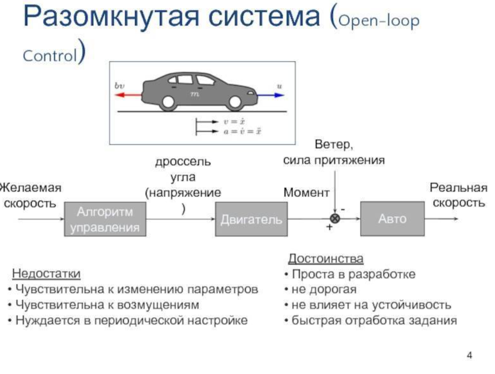 В чем отличие замкнутой и разомкнутой схем информационной системы