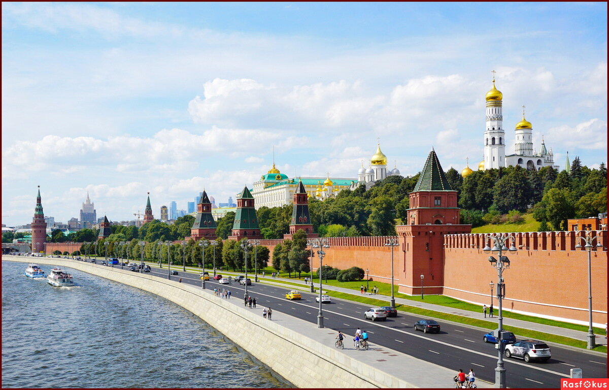 Набережная кремля фото