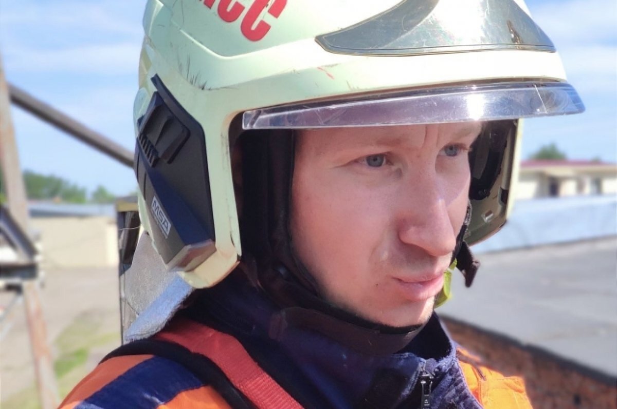    Томский спасатель помог пострадавшему в ДТП подростку по пути домой