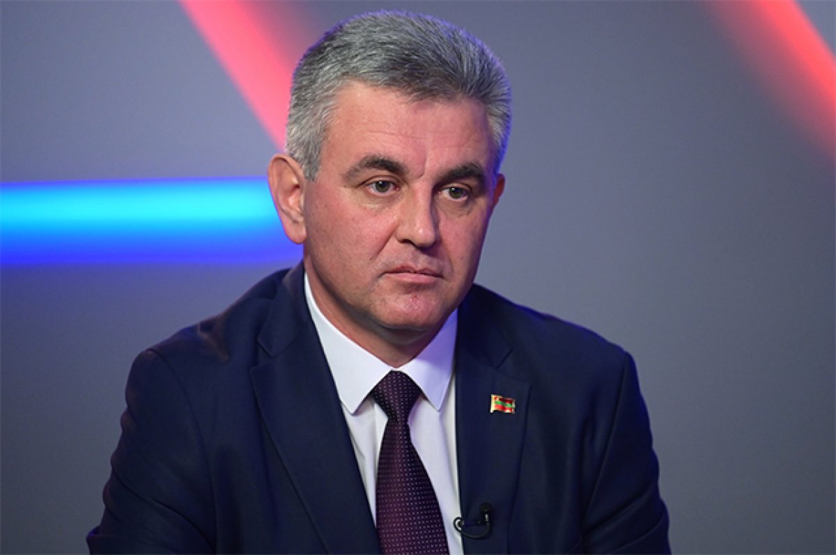    Президент Приднестровской Молдавской Республики Вадим Красносельский.