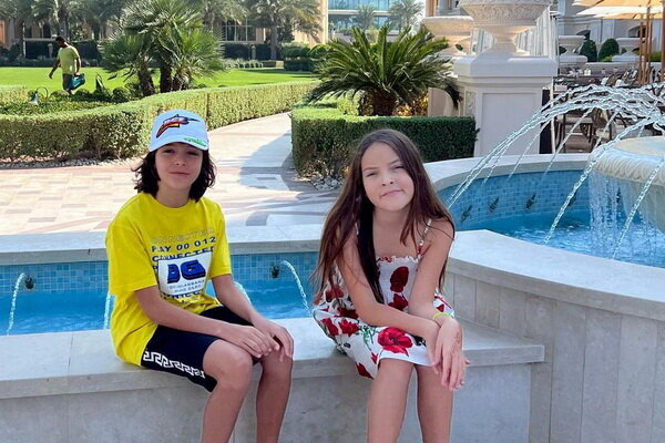 Как отдохнули дети Филиппа Киркорова в Дубае весной 2023 года ФОТО