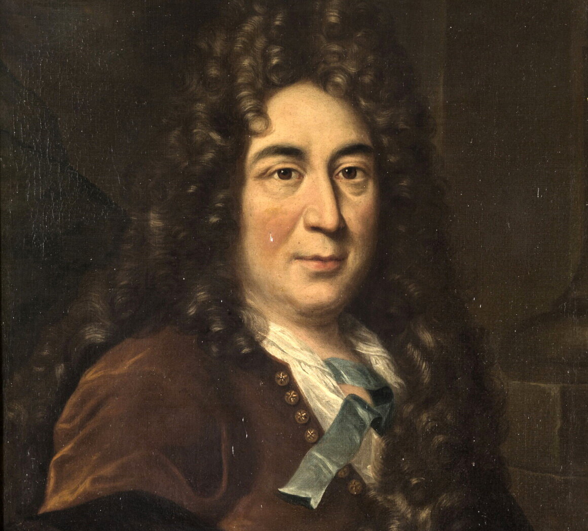 Шарль Перро, портрет из галереи Версаля, художник неизвестен