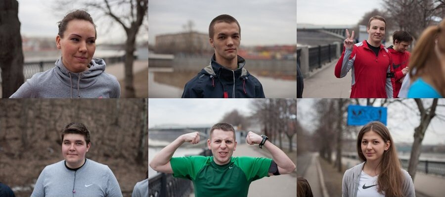 Фото с первого Паркового забега в России