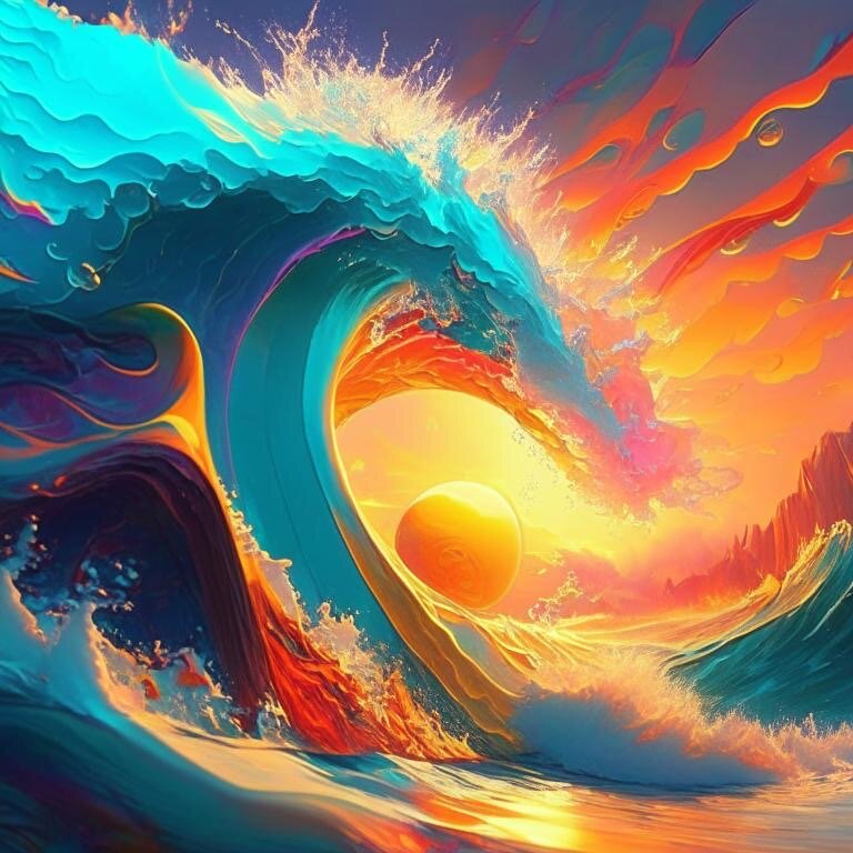 Так видит возобновляемую энергию сберовский Кандинский.