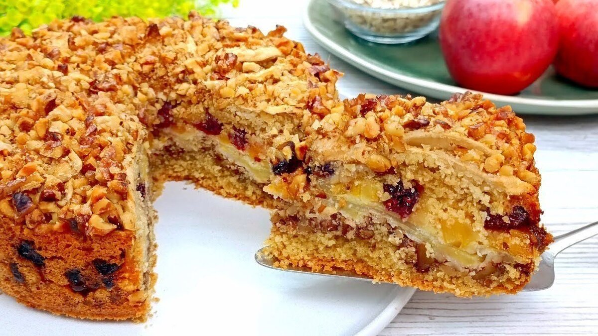 Овсянка и шарлотка