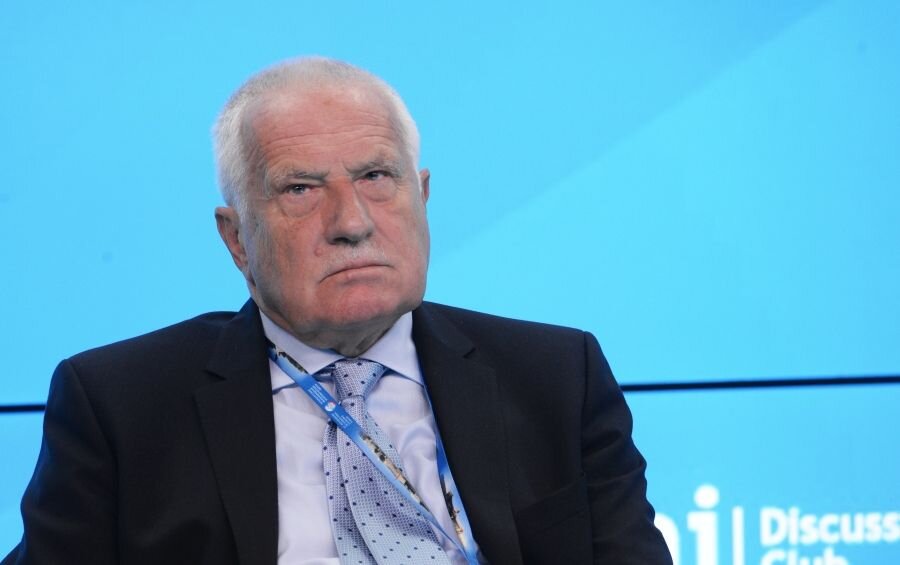    Экс-президент Чехии Вацлав Клаус © Алексей Даничев/РИА Новости