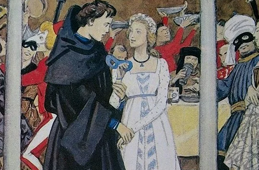 Дементий Шмаринов, иллюстрация к трагедии Шекспира "Ромео и Джульетта", 1961