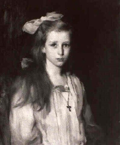 Джулия Мария Креспи в детстве