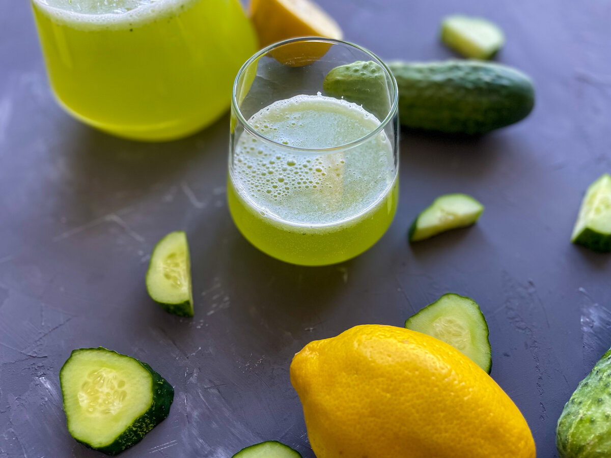 Огуречный лимонад (домашний)