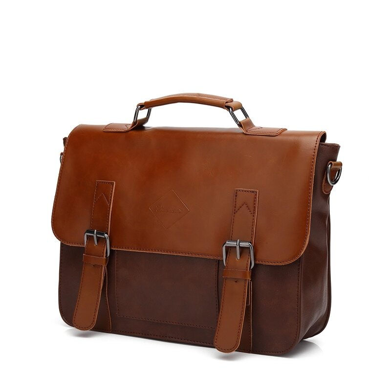 Мужской портфель из натуральной кожи