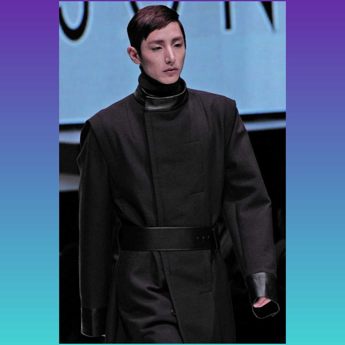 Ли Су Хёк  в модельном бизнесе. На подиуме.