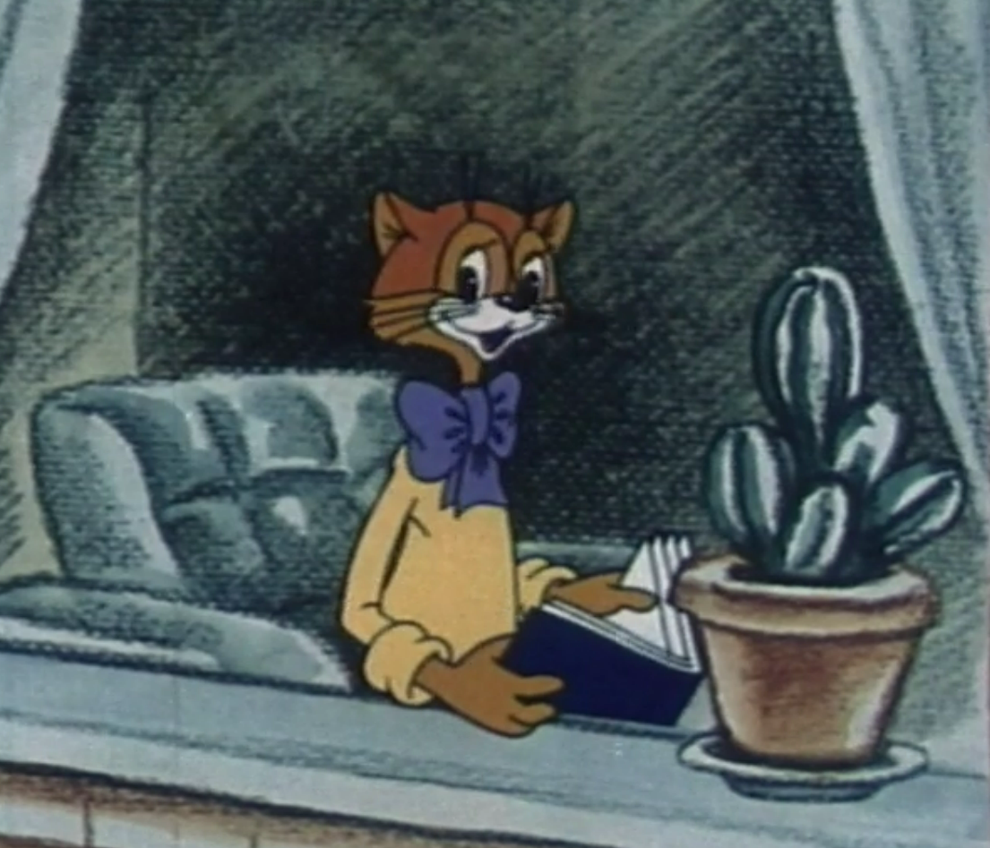 Фрагмент из мультфильма "Приключения кота Леопольда"