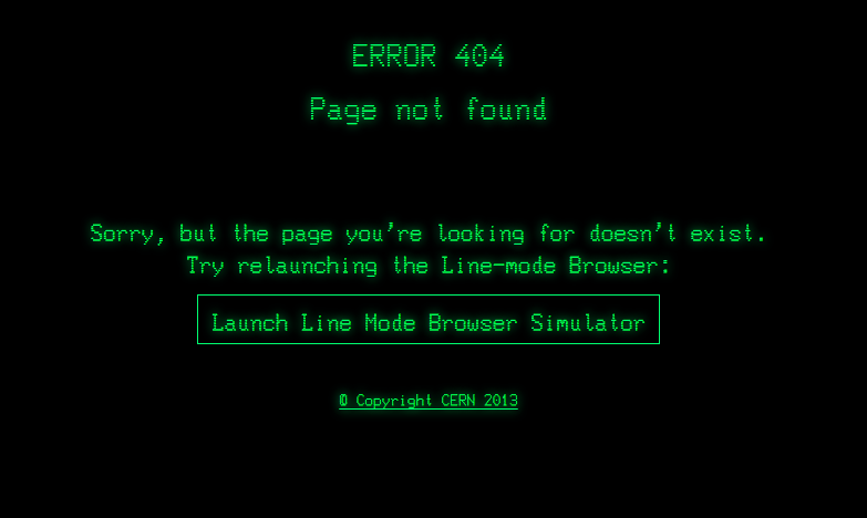 скриншот сайта line-mode.cern.ch