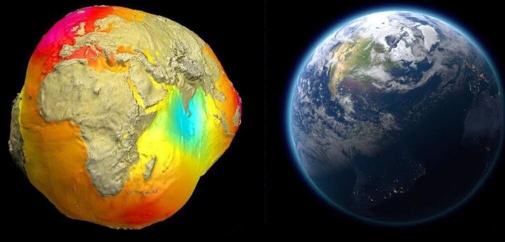 Какая форма земли на самом деле фото
