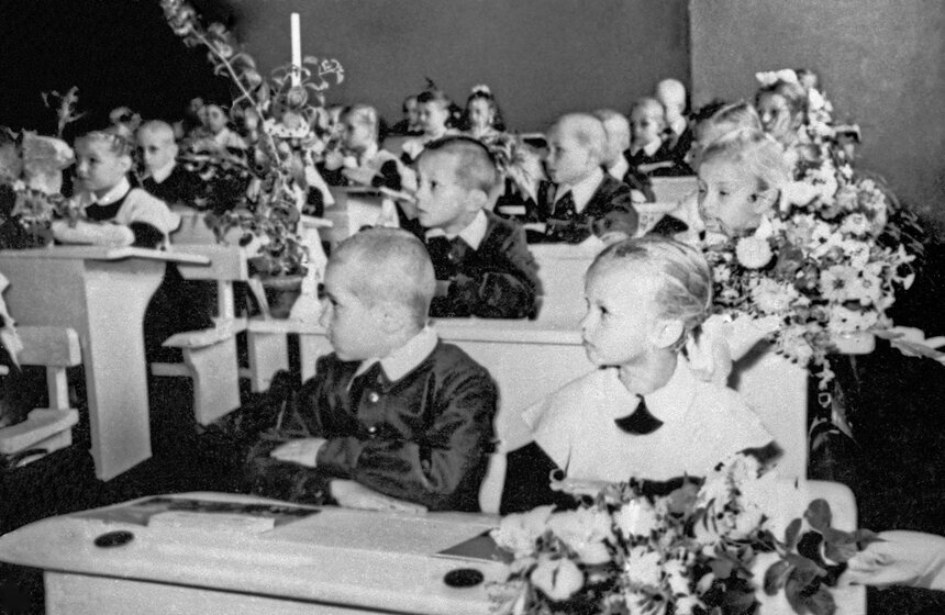 Первое сентября, 50-е годы ХХ века 