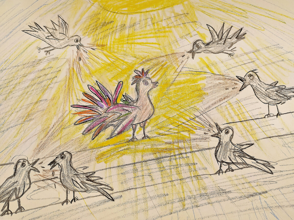 фото и рисунок автора