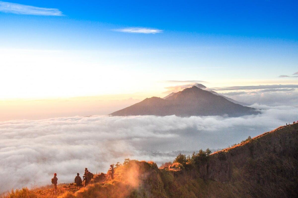 Вулкан Батур на Бали