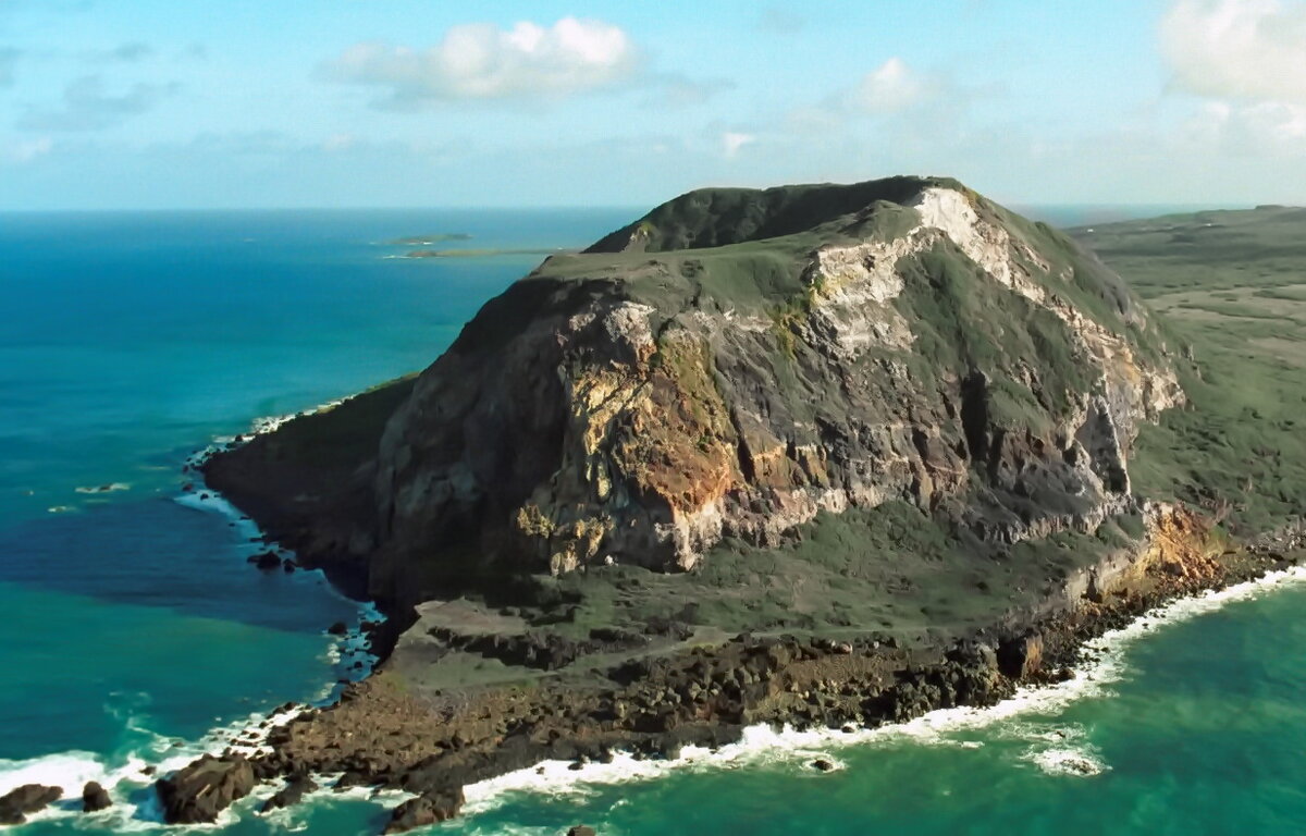 Остров Иводзима известен ожесточенными сражениями, между армией США и  войсками императорской армии Японии, проходившими во время Второй мировой войны. Снимок из открытых источников сети интернет 