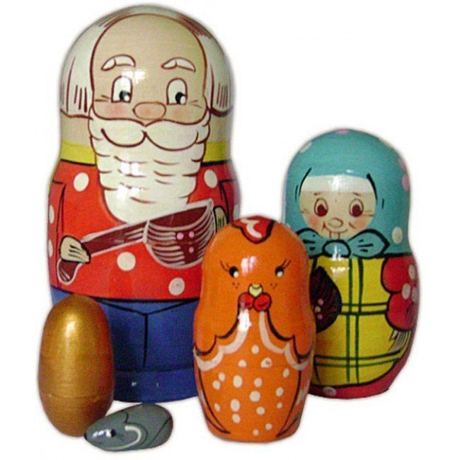 Матрешка Курочка Ряба