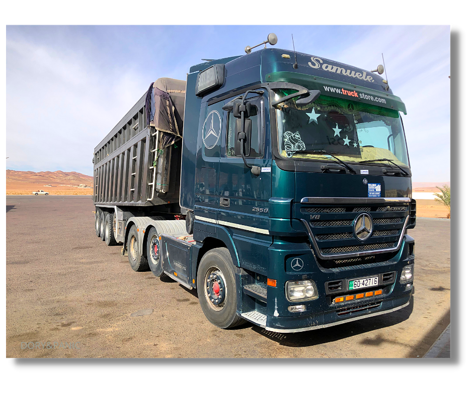 Иорданский дальнобой. Личные фотофайлы. Инстаграм dory_panic