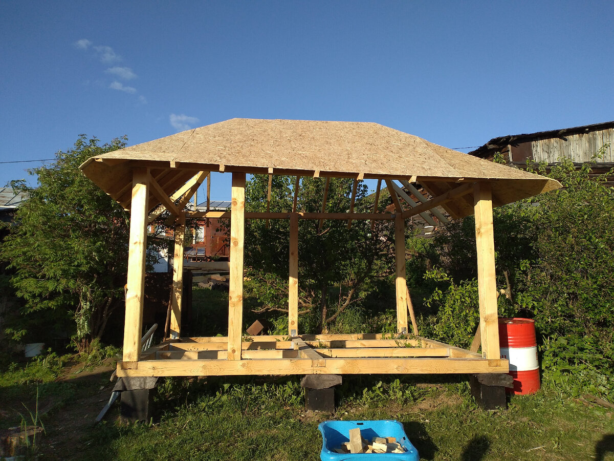 Вальмовая крыша