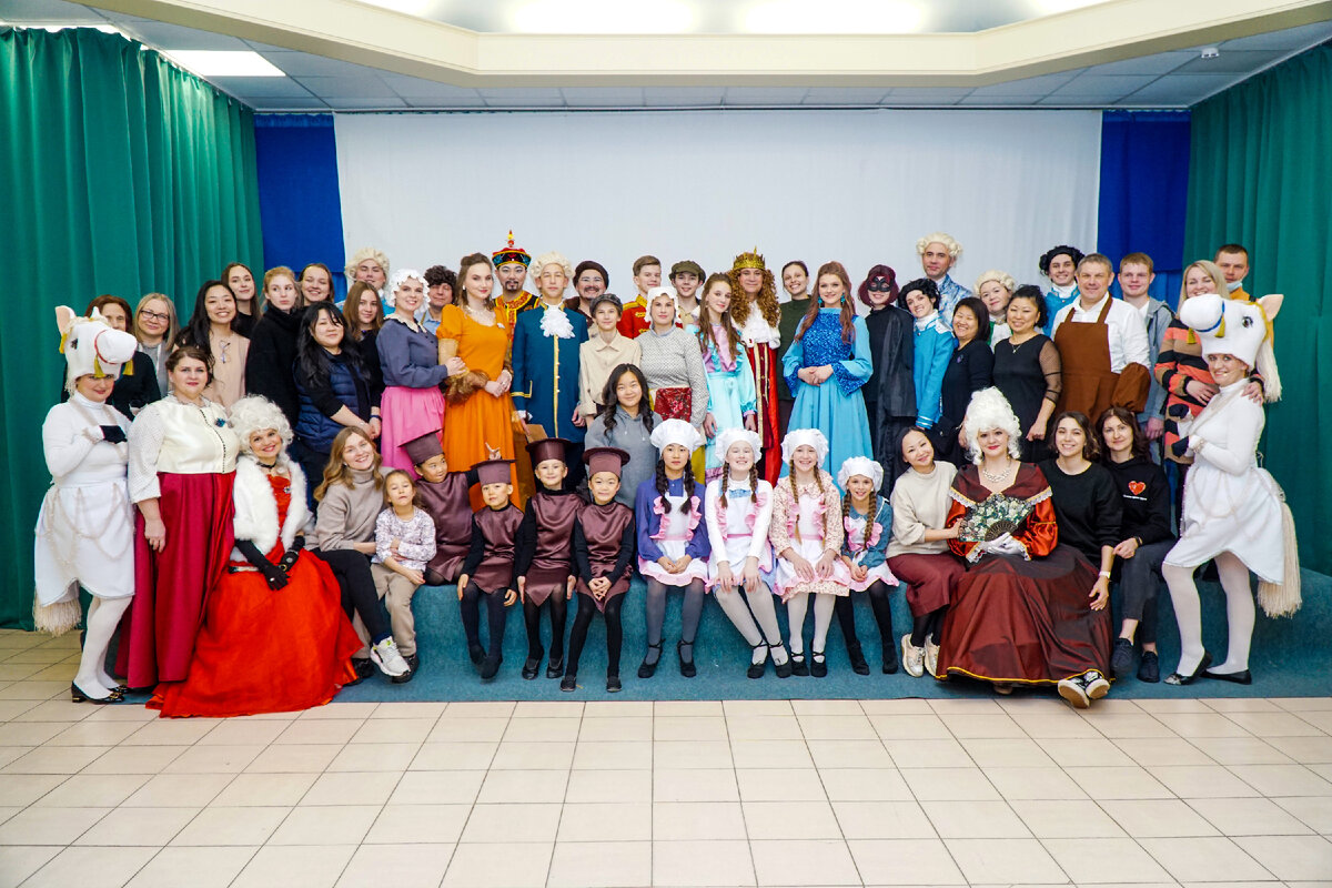 Команда спектакля "Тайна короля"