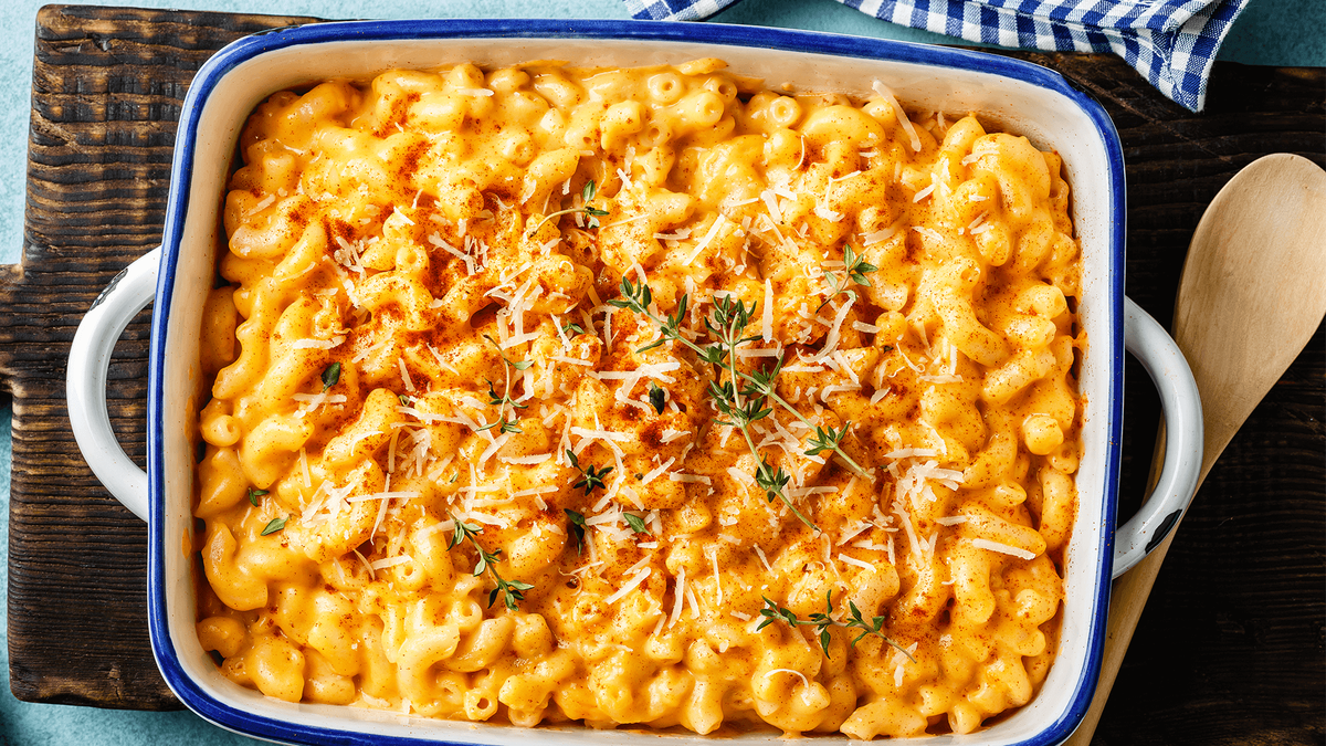 Макароны с сыром