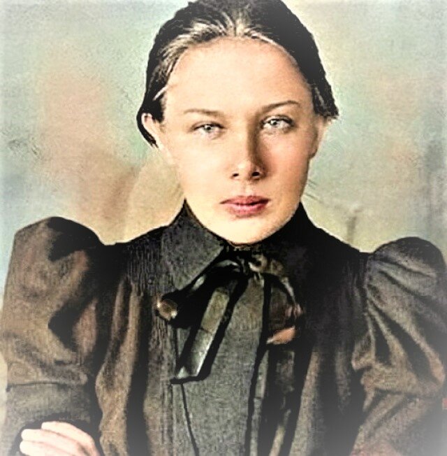 Надежда Крупская в молодости