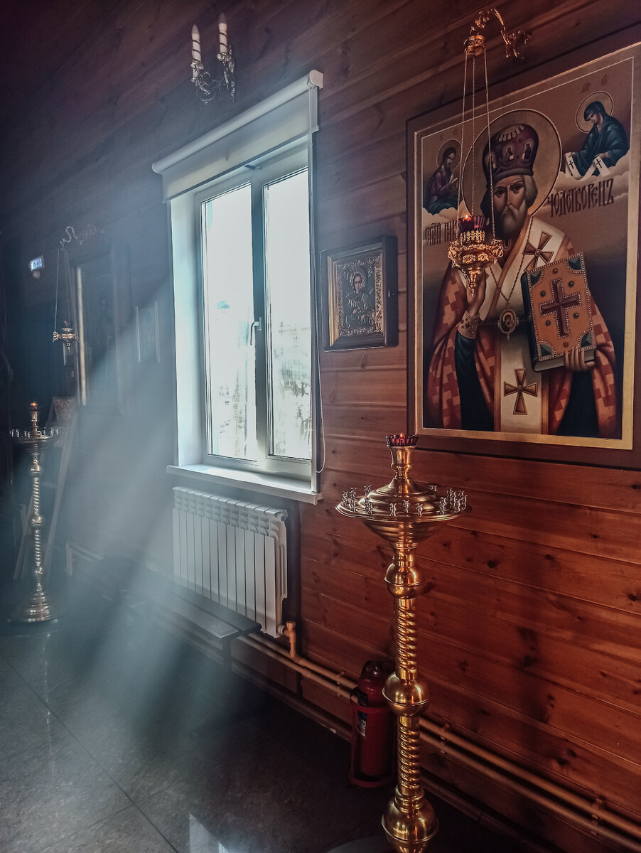 Фото с утренней службы