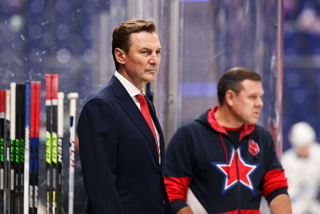 Сергей Федоров пока не проигрывал в Кубке Гагарина в роли главного тренера. Фото: КХЛ