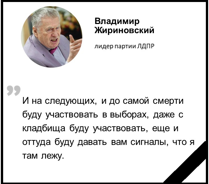 Высказывания жириновского