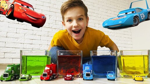 Learn Colors with Mcqueen and Toy Cars for Kids