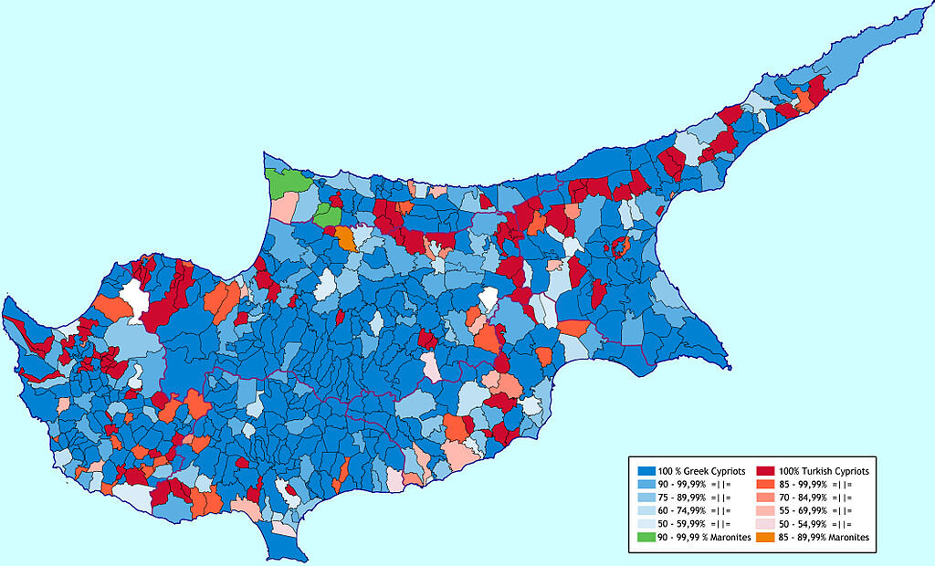 Если лень увеличивать, просто скажу: турецкие общины закрашены красным цветом. Иллюстрация из Wiki