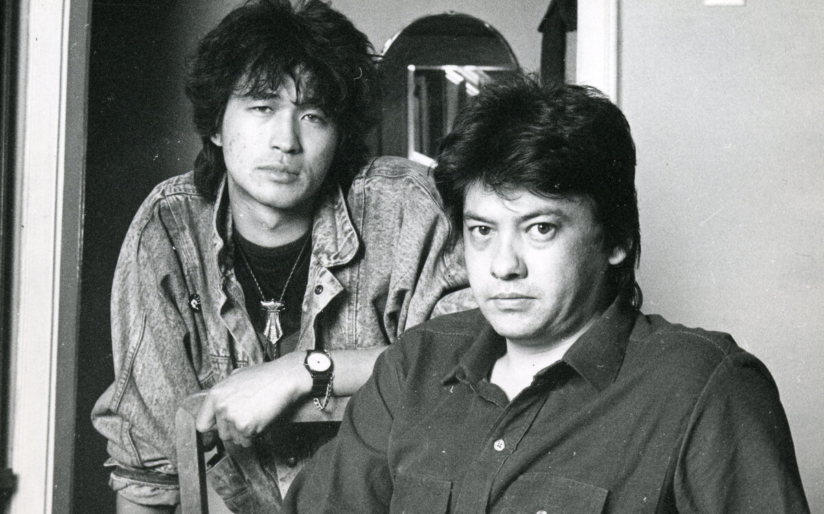 Виктор и режиссёр Рашид Нугманов