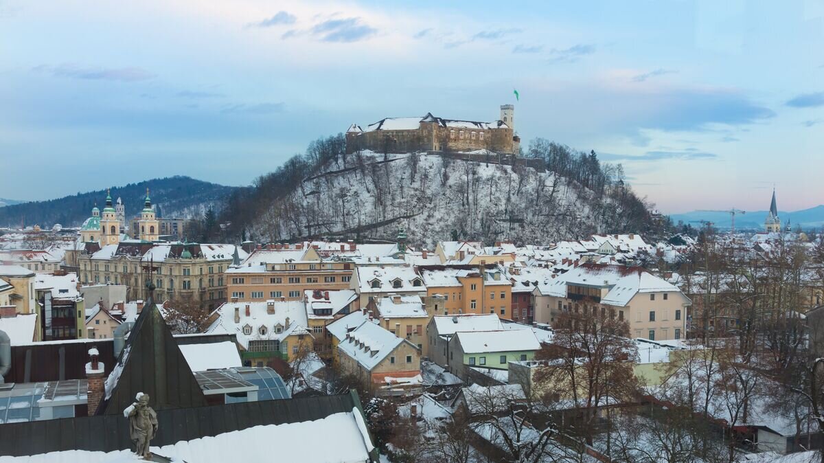    Панорама Любляны, Словения© Fotolia / kasto