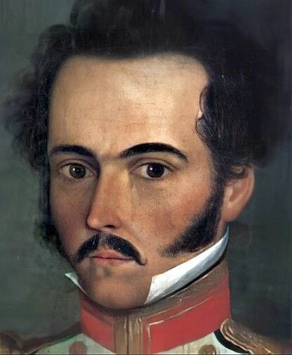 Симон Боливар в 1812 году. Источник изображения wikimedia.commons