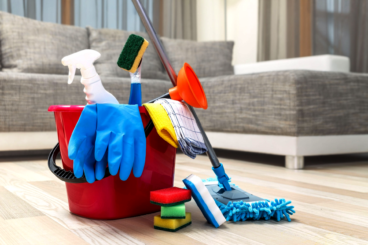 Фото инвентаря для уборки