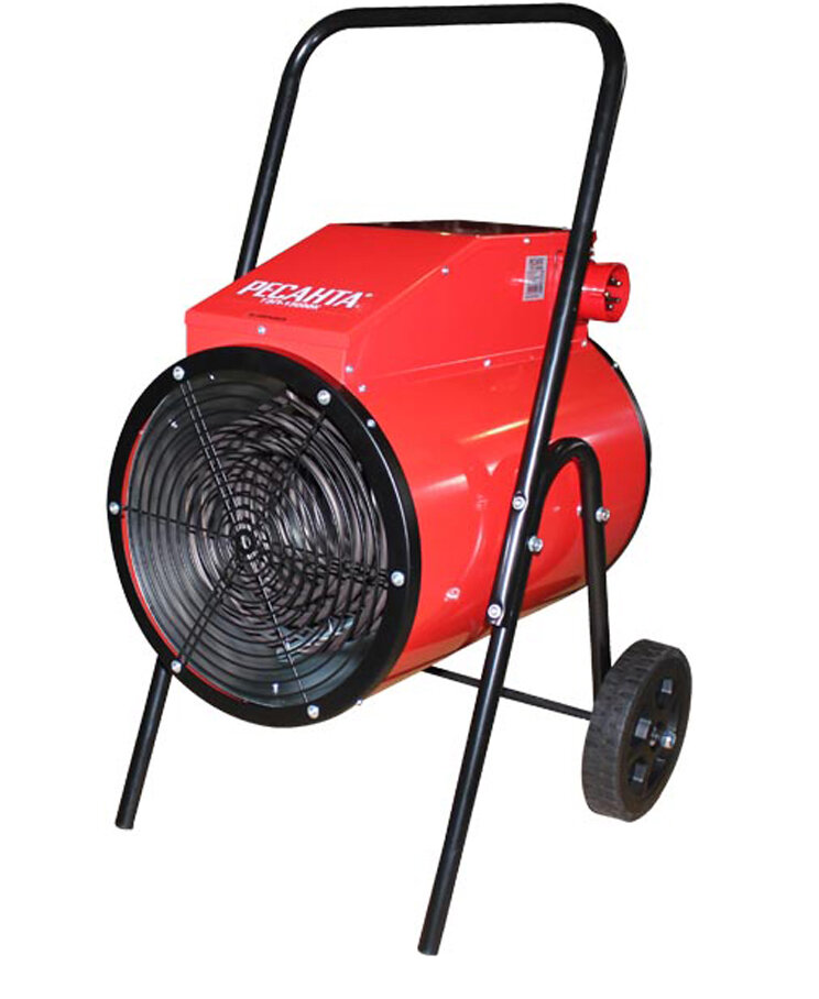 электрическая пушка для уличного обогрева