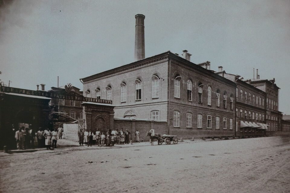 Завод братьев Крестовниковых в Казани.