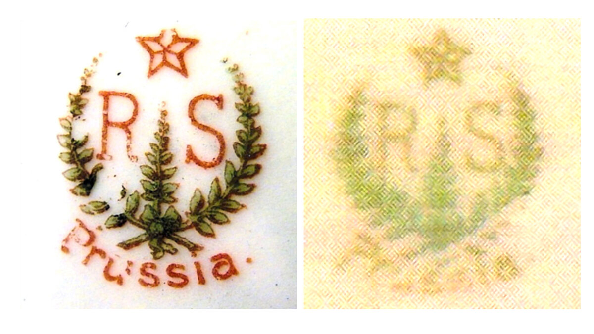 Фарфор RS Prussia. Европейский Art-nouveau, а фанатично собирают в ...