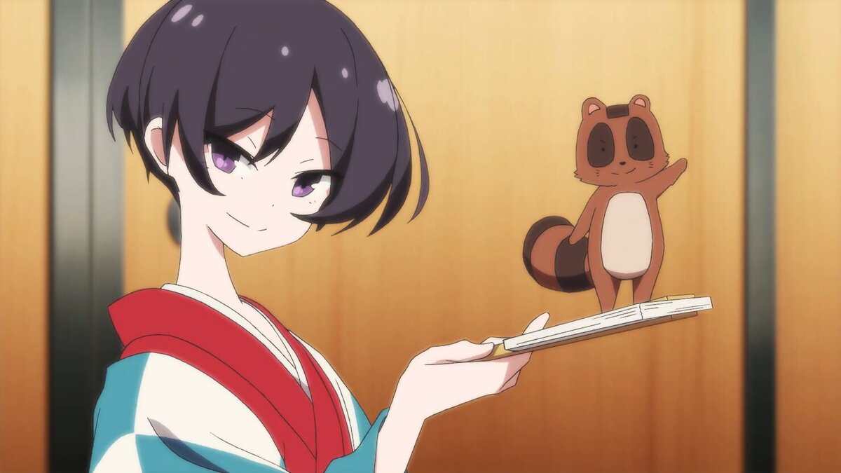  "У моего мастера нет хвоста" – премьера, 30 сентября, пятница – героиня этого аниме осени 2022 года – девушка-тануки по имени Мамеда – умела менять обличия с звериного на человеческое, но всегда мечтала навсегда превратиться в именно настоящего человека. Она каждый день выбиралась из своего лесного логова, перевоплощалась в черноволосую красавицу и отправлялась в Осаку. Мамеда внимательно наблюдала за японками и училась вести себя также, как они. Во время одной из таких прогулок девушка попала в поле зрения артистки по имени Бунко Дайкокутэй. Та мигом увидела истинную сущность Мамеды и громко заявила оборотню о том, что ему не место в городе. Однако девушка-тануки не растерялась. Она прилипла к Бунко с просьбой обучить ее человеческому поведению. Так Мамеда обзавелась наставницей, благодаря которой надеялась стать настоящей девушкой.