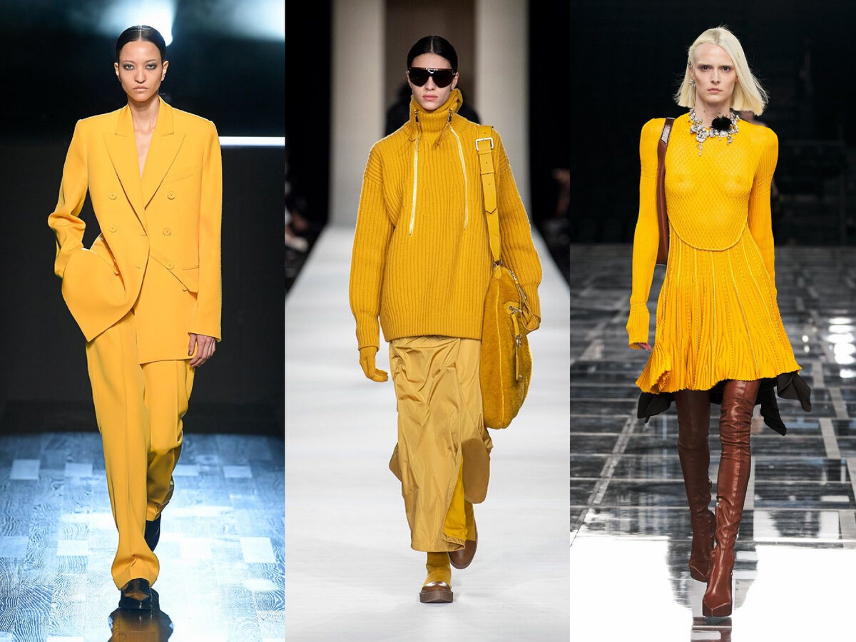 Слева направо: Michael Kors, Max Mara, Givenchy