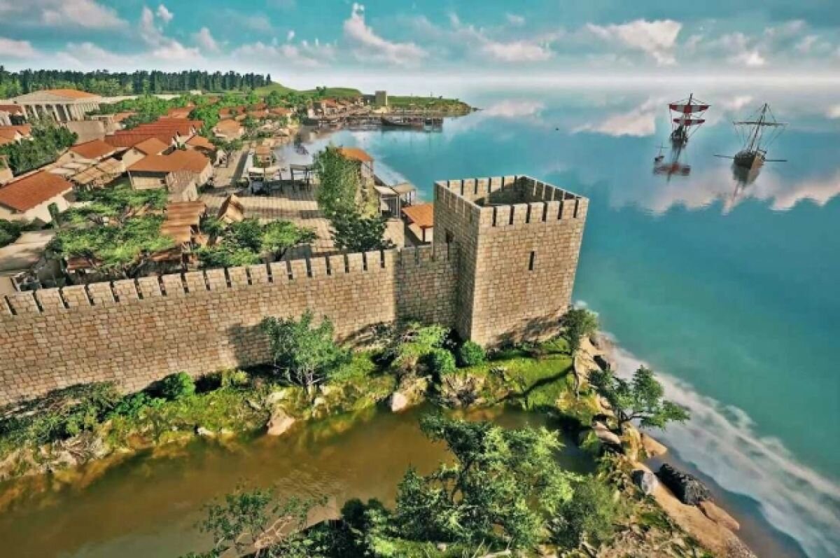    По мнению учёных, местоположение Кеп было очень удобным.