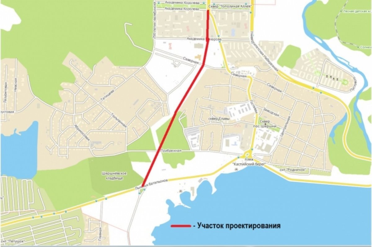    Улицу Братьев Кашириных собираются продлить до Шершней в Челябинске