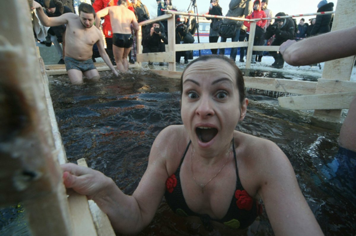    Здоровая подготовка. Рекомендации Роспотребнадзора по купанию в проруби