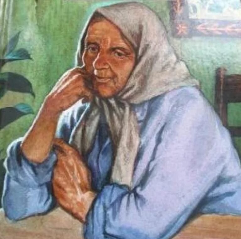 Иллюстрация к рассказу А.И.Солженицына "Матрёнин двор"