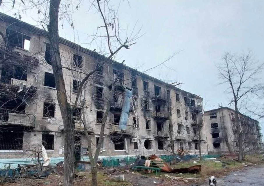 Разрушения в Рубежном