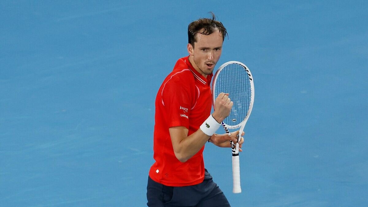    Даниил Медведев© Фото : Twitter Australian Open